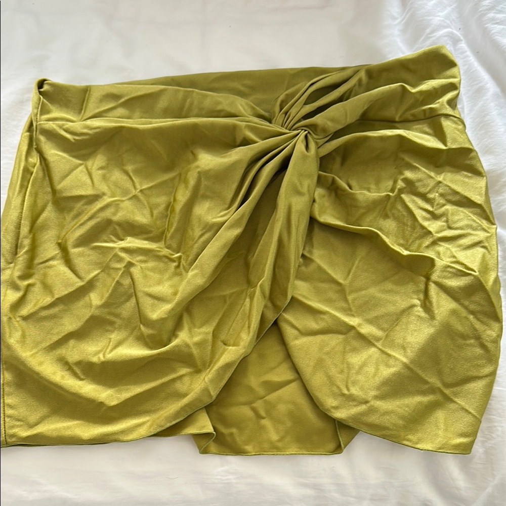Stylish Olive Green Swim Cover Up - new without tags